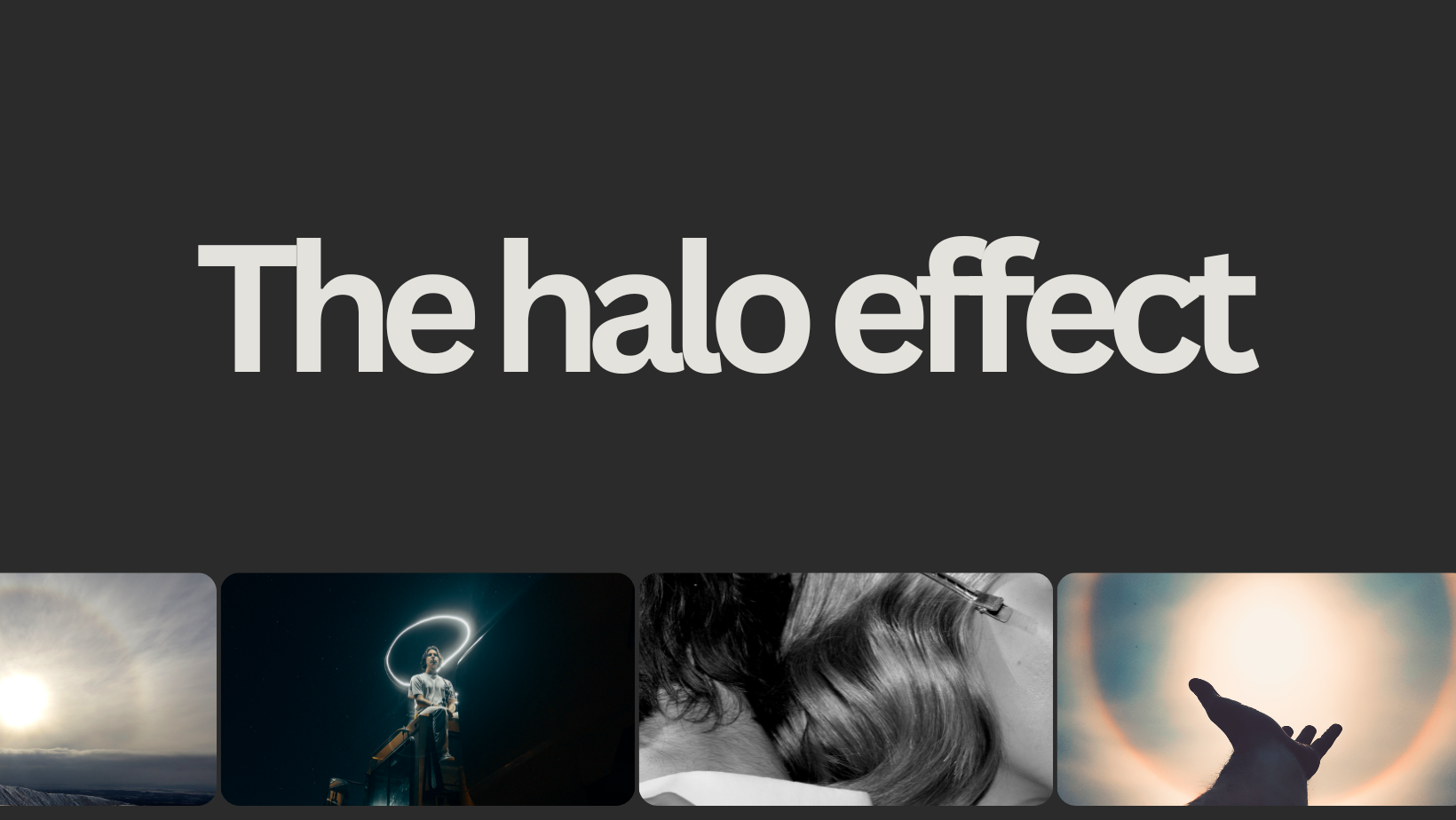 Decoding the Halo Effect: Unveiling the Power of First Impressions